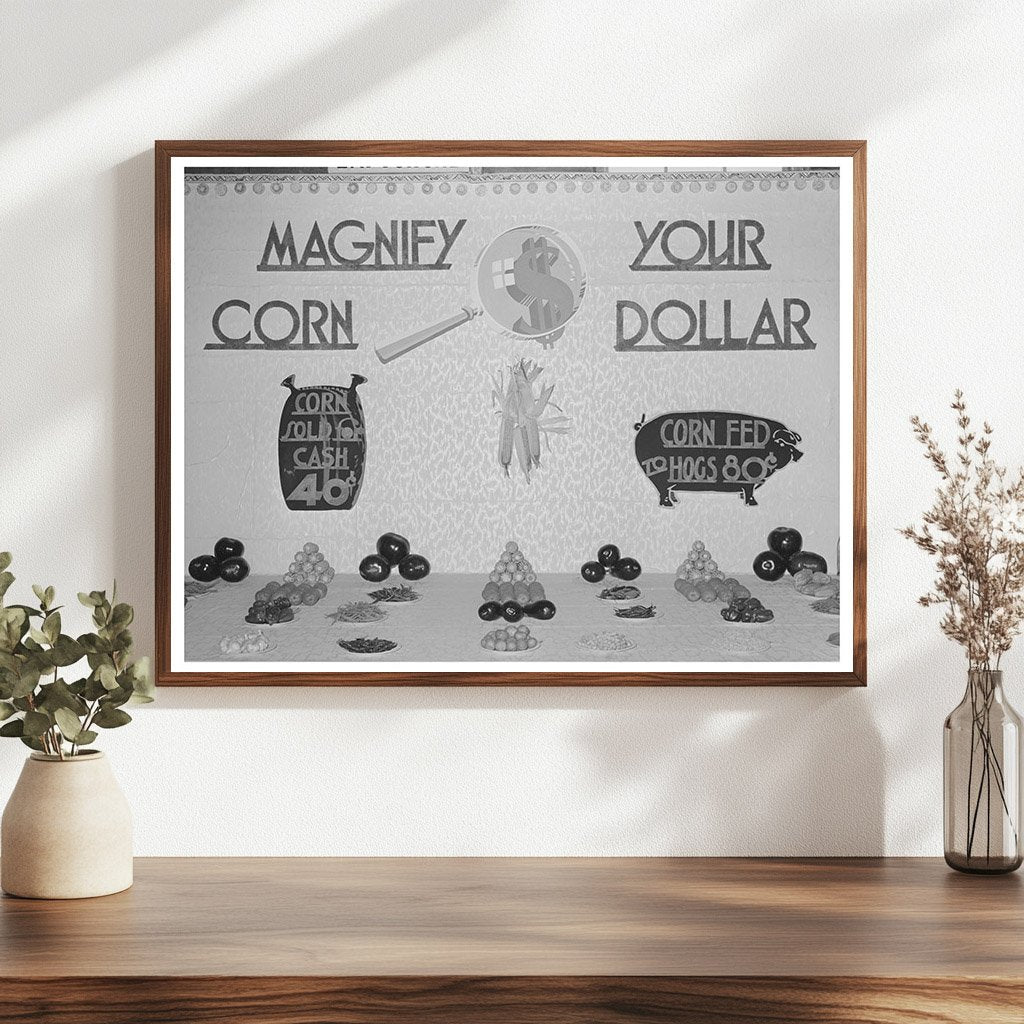 South Louisiana State Fair Agricultural Exhibit Poster 1938