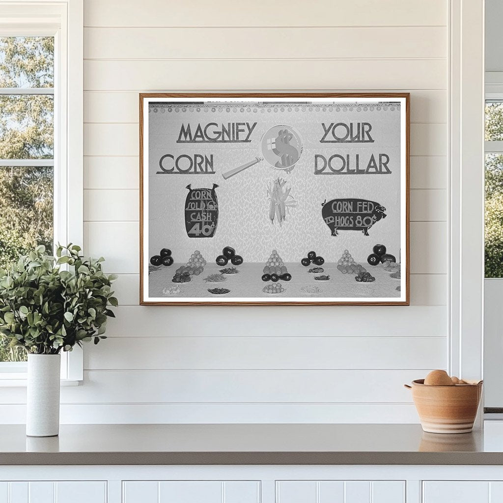 South Louisiana State Fair Agricultural Exhibit Poster 1938