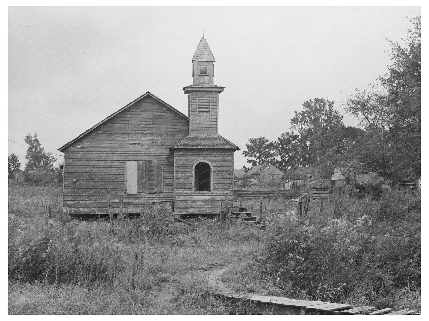 Vintage Church in Krotz Springs Louisiana 1938