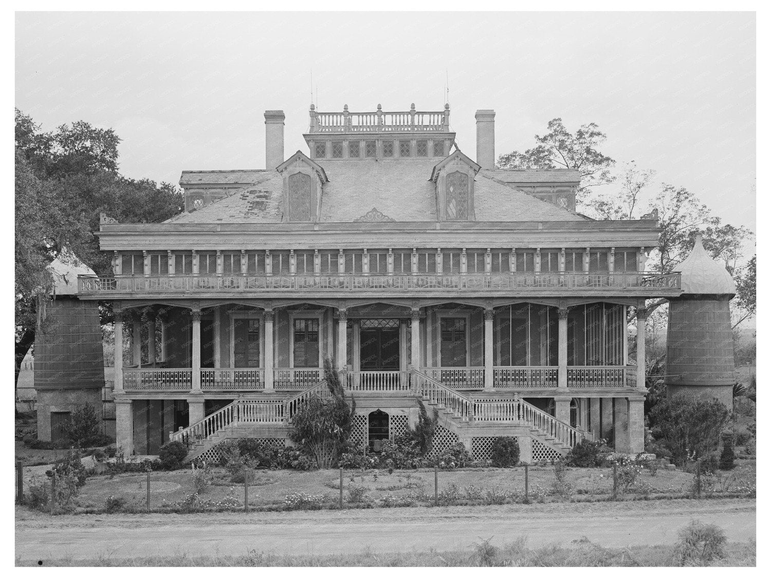 San Francisco Plantation House Louisiana October 1938