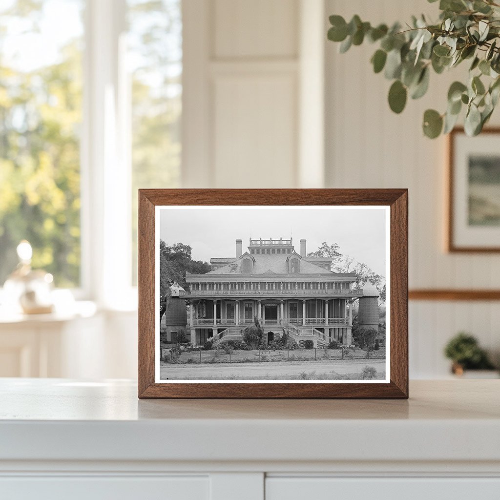 San Francisco Plantation House Louisiana October 1938