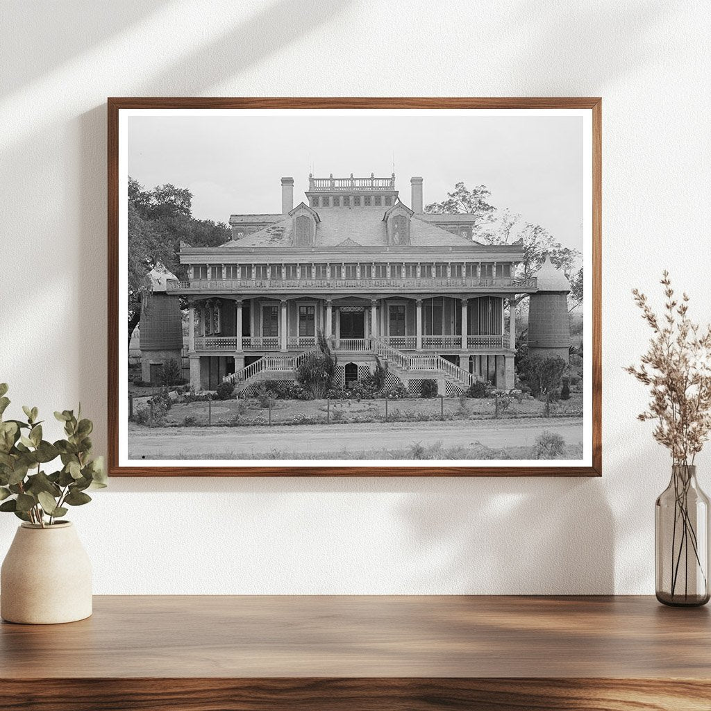 San Francisco Plantation House Louisiana October 1938