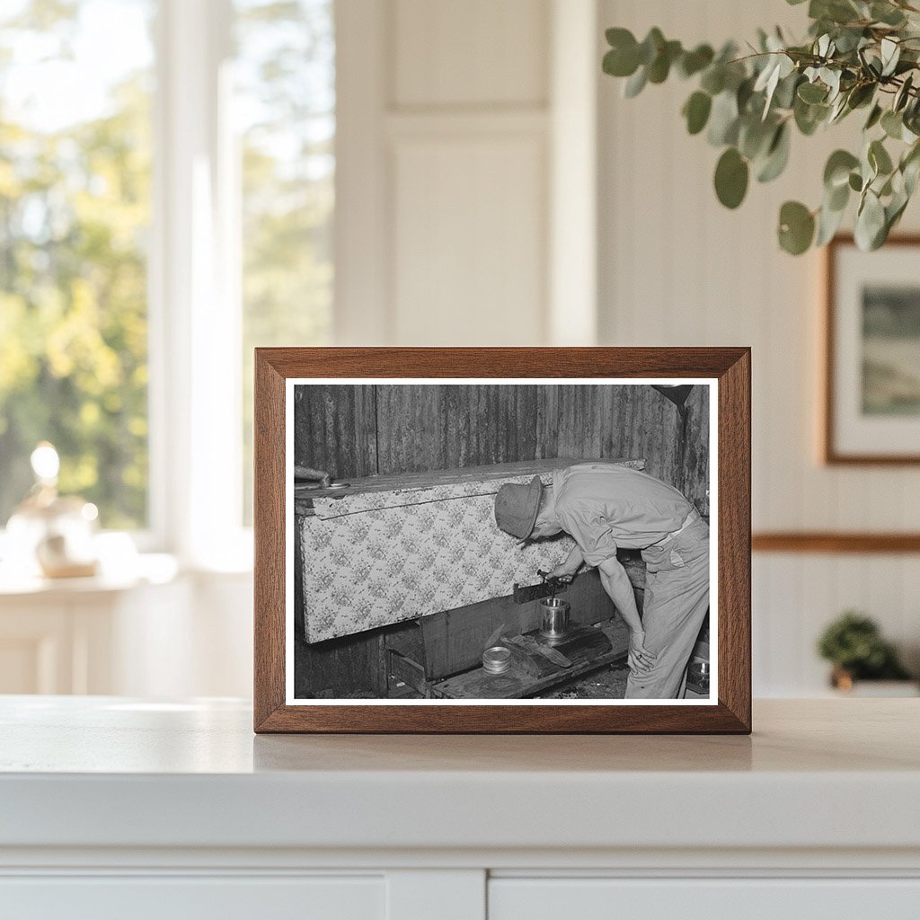 Filling Cans with Syrup at Louisiana Sugar Mill 1938