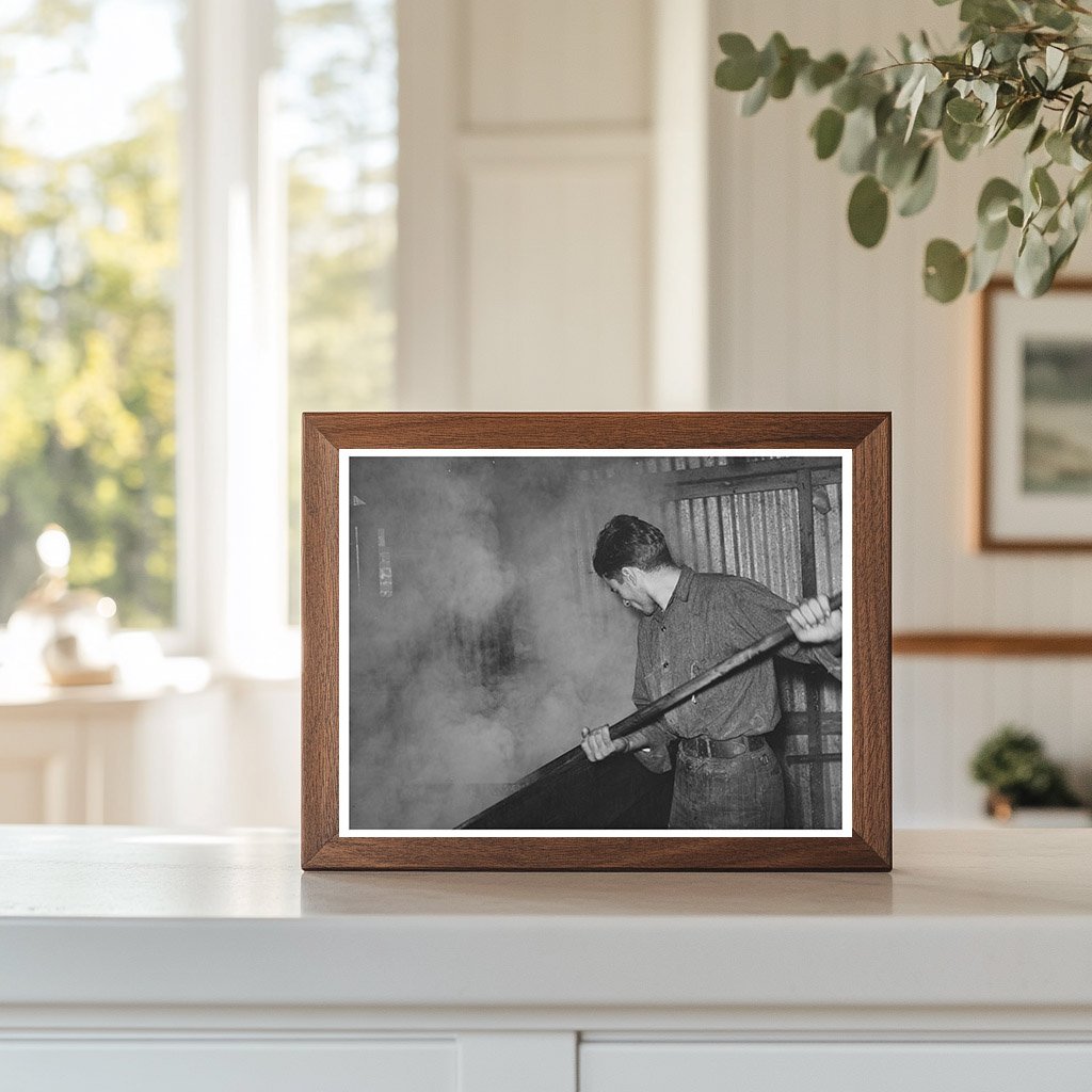 Syrup Production Process in New Iberia Louisiana 1938