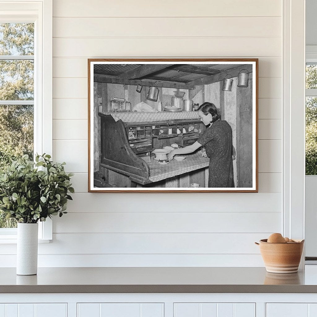Vintage Kitchen in Morganza Louisiana 1938