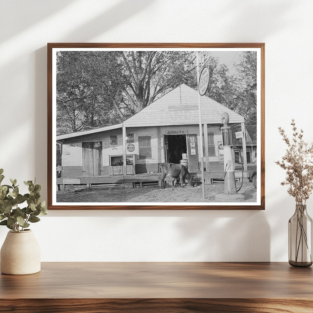 Vintage General Store in Jarreau Louisiana 1938