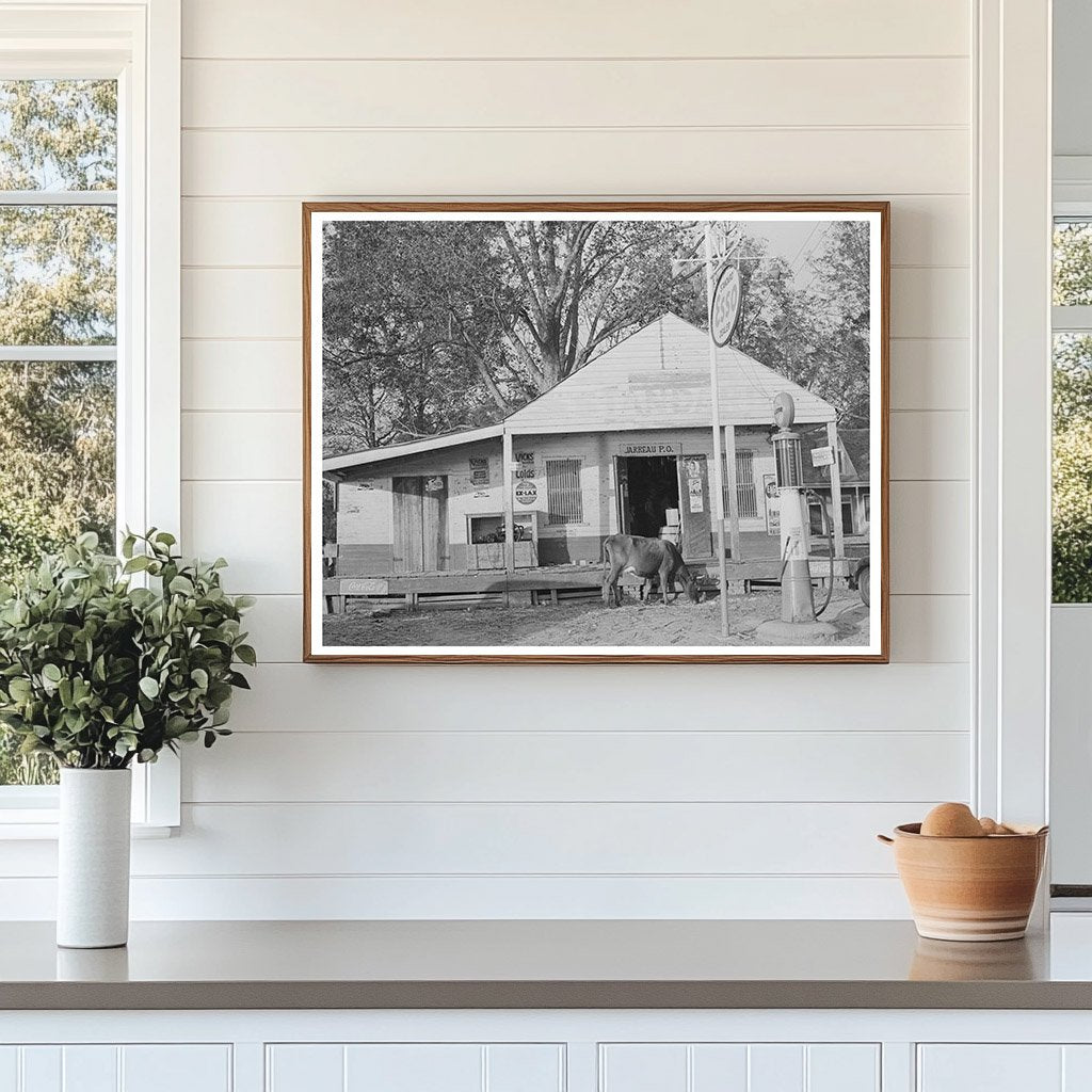 Vintage General Store in Jarreau Louisiana 1938