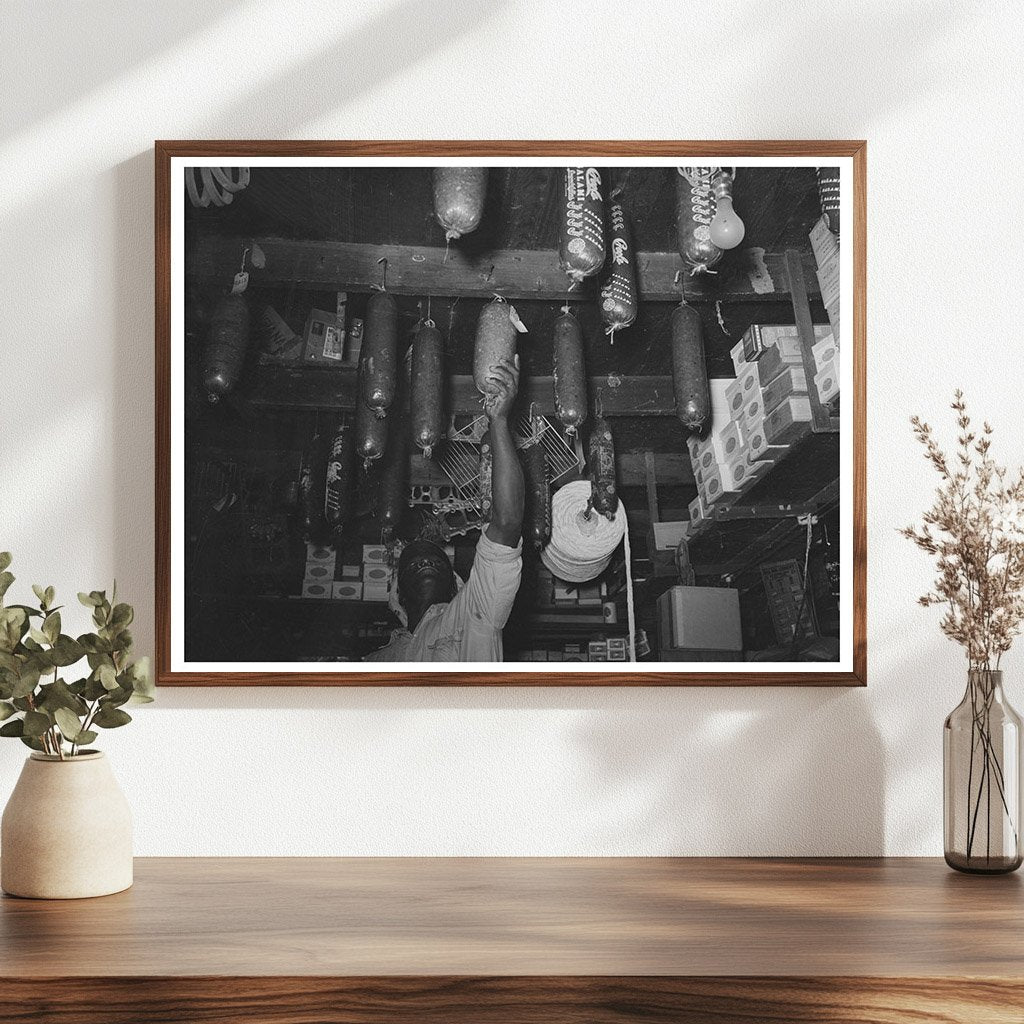 Employee in General Store Jarreau Louisiana 1938