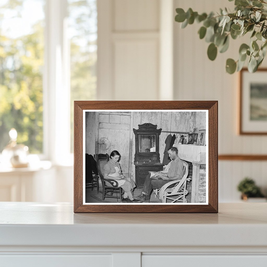 Mr. and Mrs. M. LaBlanc in Morganza Louisiana 1938