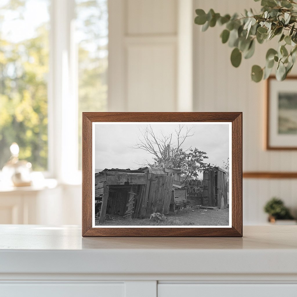 Farmstead of Emil Kimball Morganza Louisiana 1938