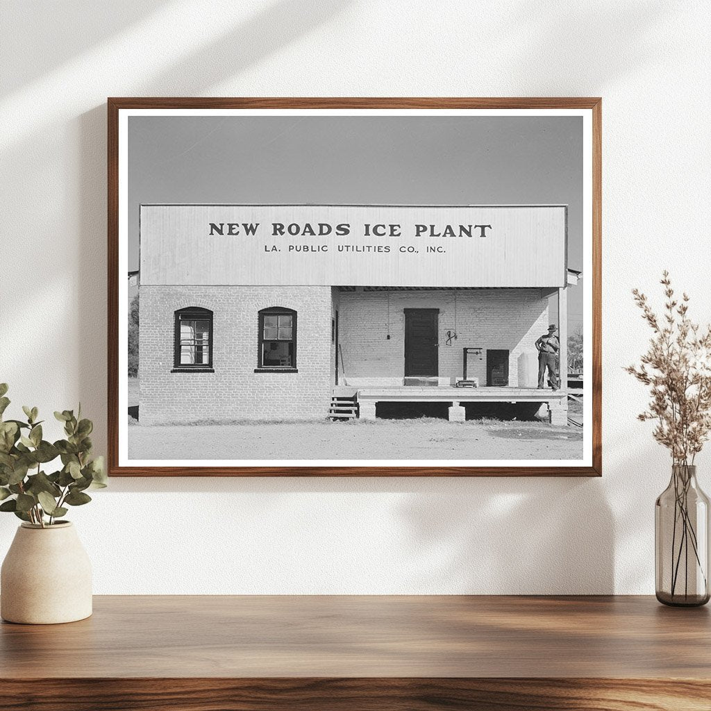 Ice Plant in New Roads Louisiana October 1938