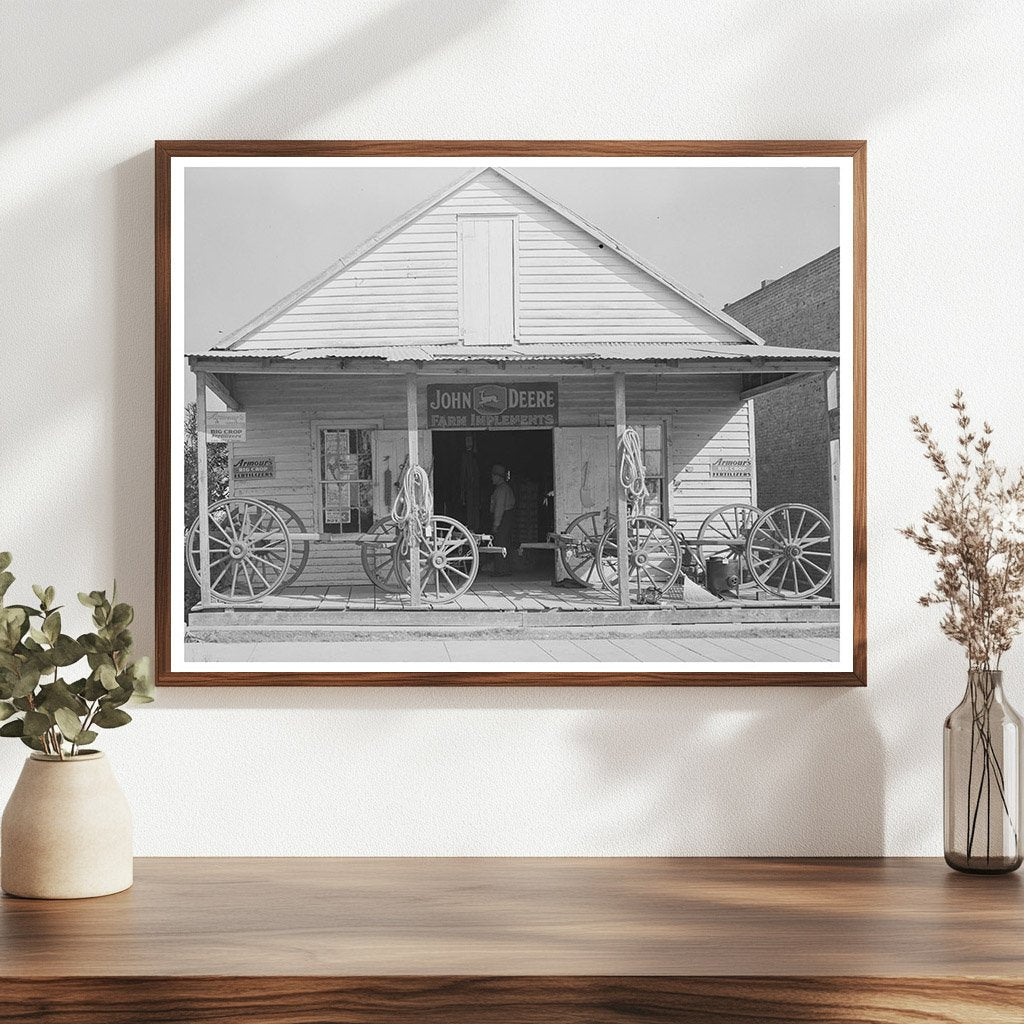 Farm Implements Dealer in Erath Louisiana 1938