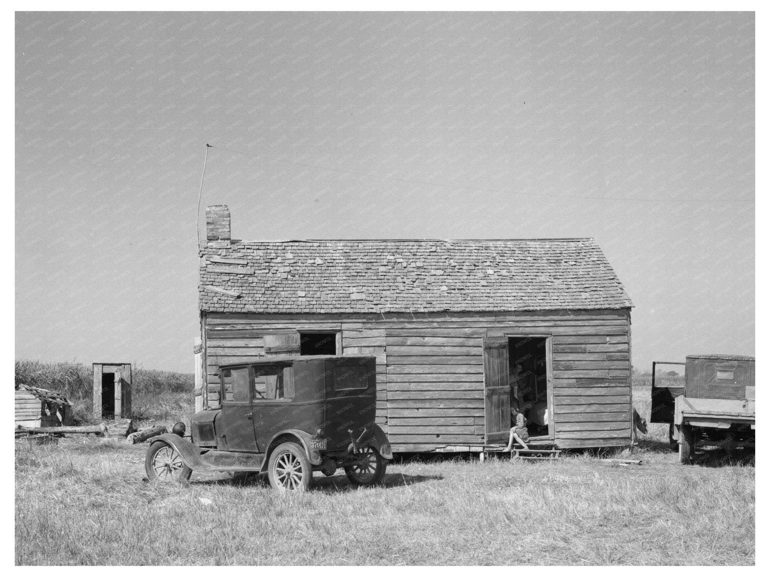 Day Laborer Home in New Iberia Louisiana 1938