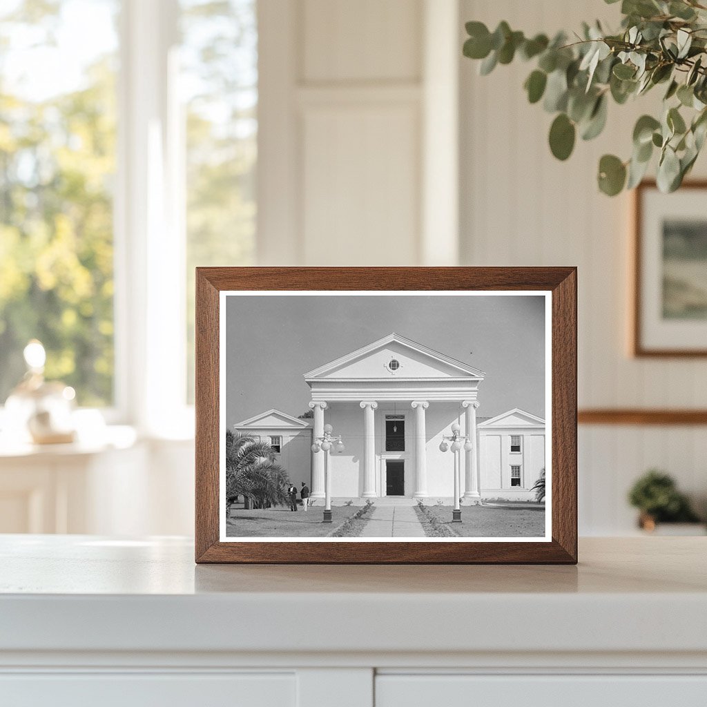 Saint Martinville Louisiana Courthouse October 1938 Image