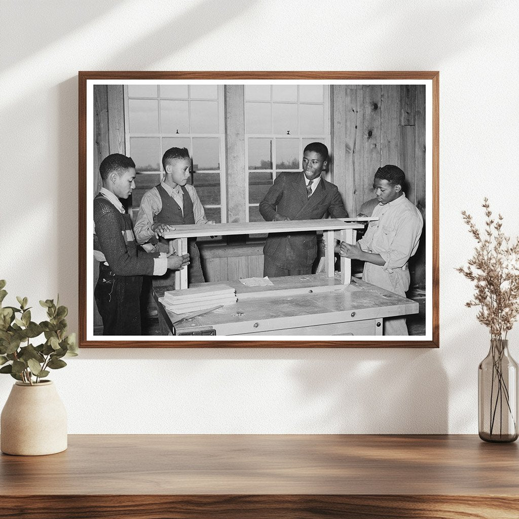 Vintage 1938 Manual Training Room at Lakeview Project School