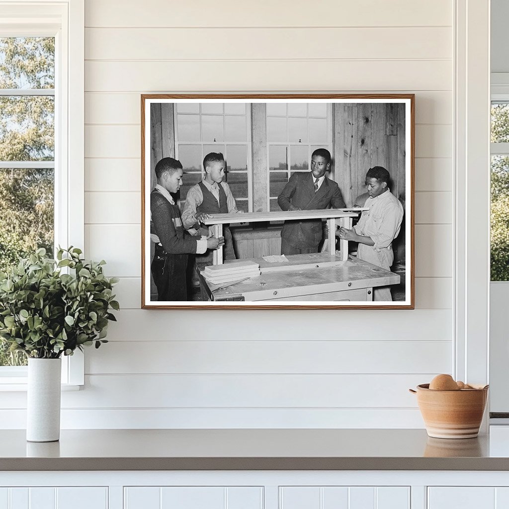 Vintage 1938 Manual Training Room at Lakeview Project School