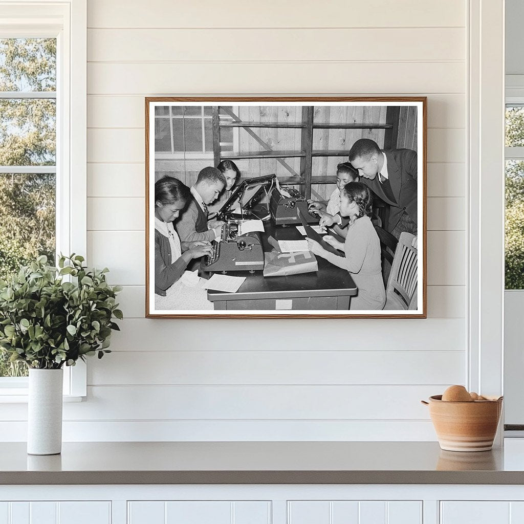 Lakeview Arkansas School Paper Editorial Meeting 1938