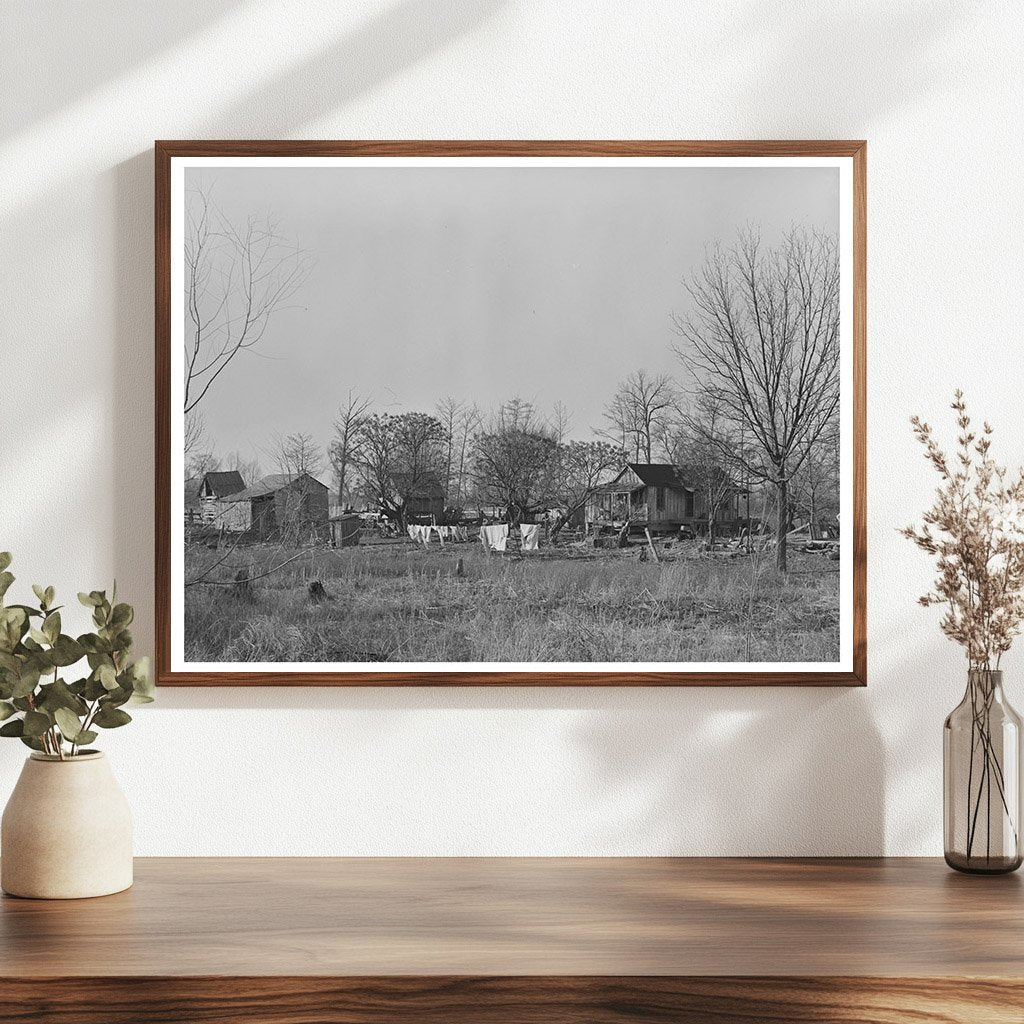 Farmstead near Lake Providence Louisiana January 1939