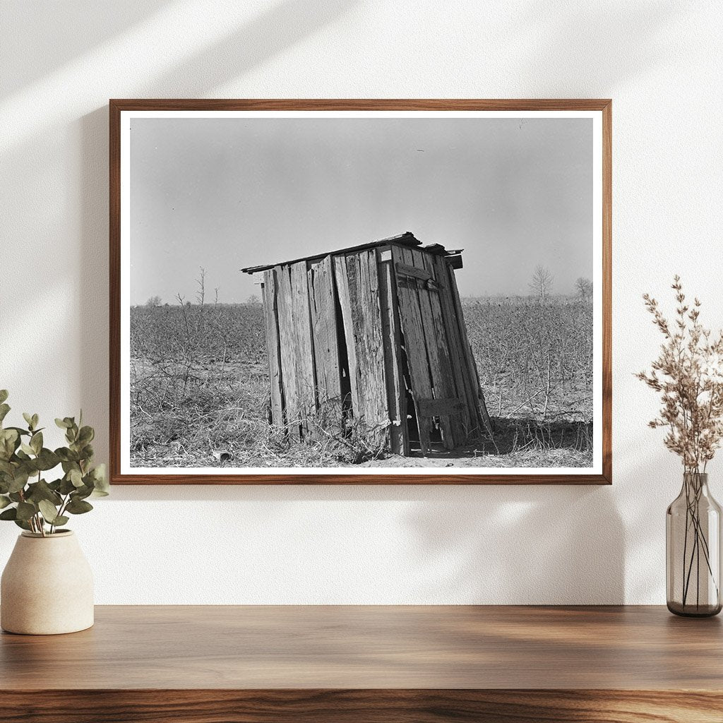Privy on Sharecroppers Farm Louisiana January 1939