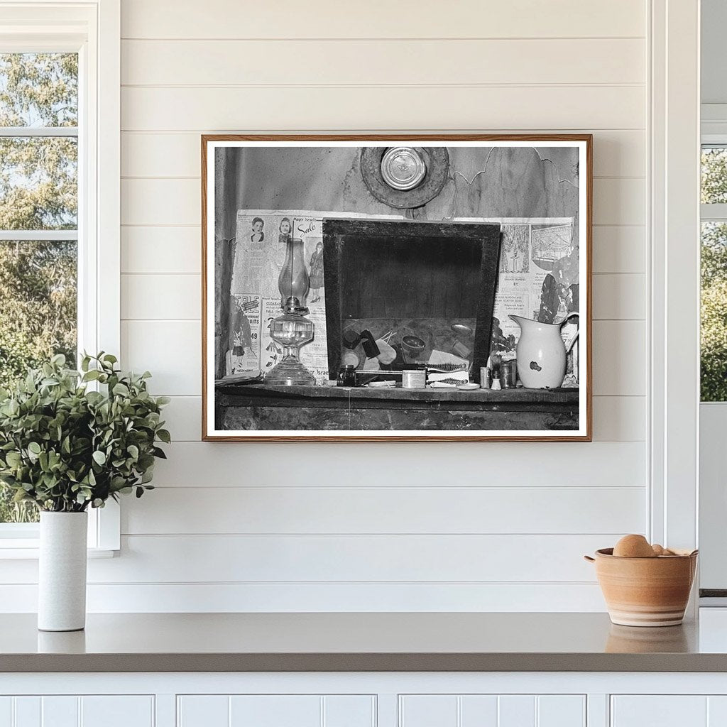 Sharecroppers Home Interior Transylvania Louisiana 1939