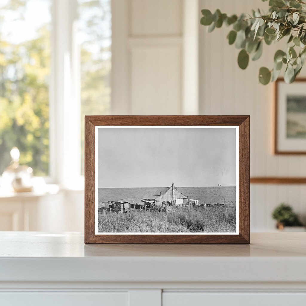Sharecroppers Farmstead near Lake Providence Louisiana 1939