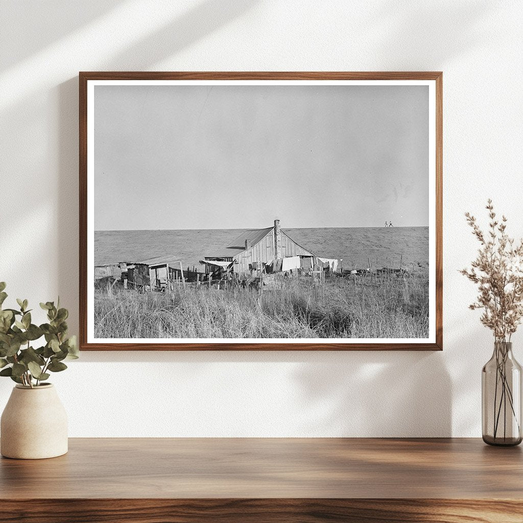 Sharecroppers Farmstead near Lake Providence Louisiana 1939