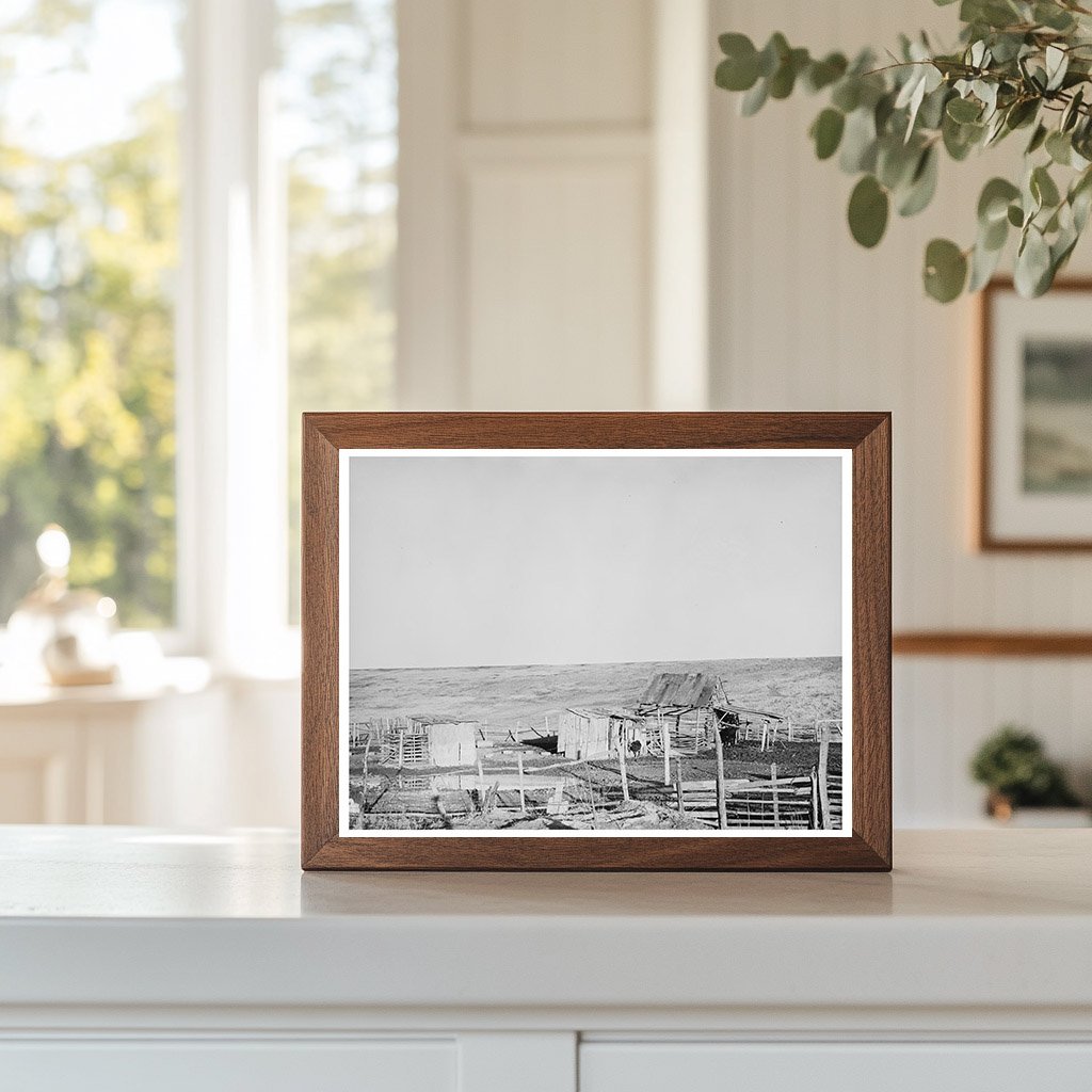 Outbuildings on a Louisiana Farm January 1939