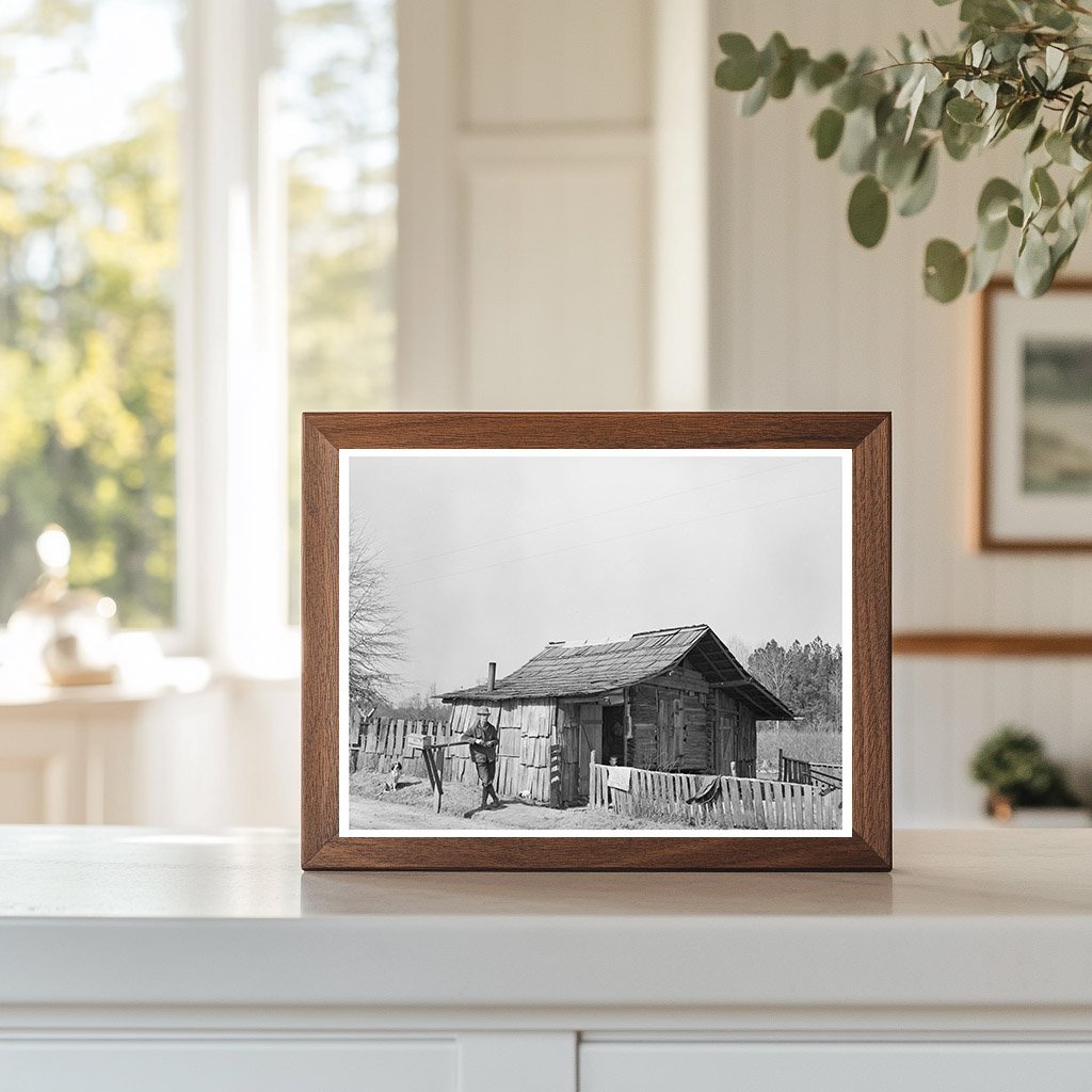 Mot Tucker Corncrib Home in Antioch Mississippi 1939