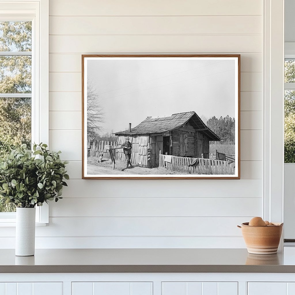 Mot Tucker Corncrib Home in Antioch Mississippi 1939