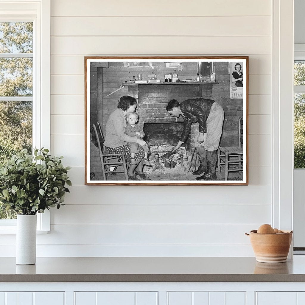 Tenant Farmer Family at Sunflower Plantation January 1939