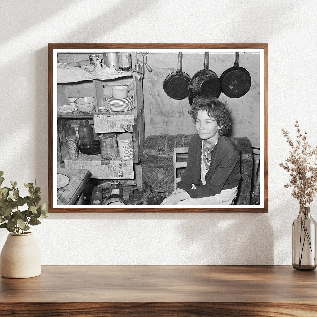 Migrant Worker Family in Tent Home Weslaco Texas 1939