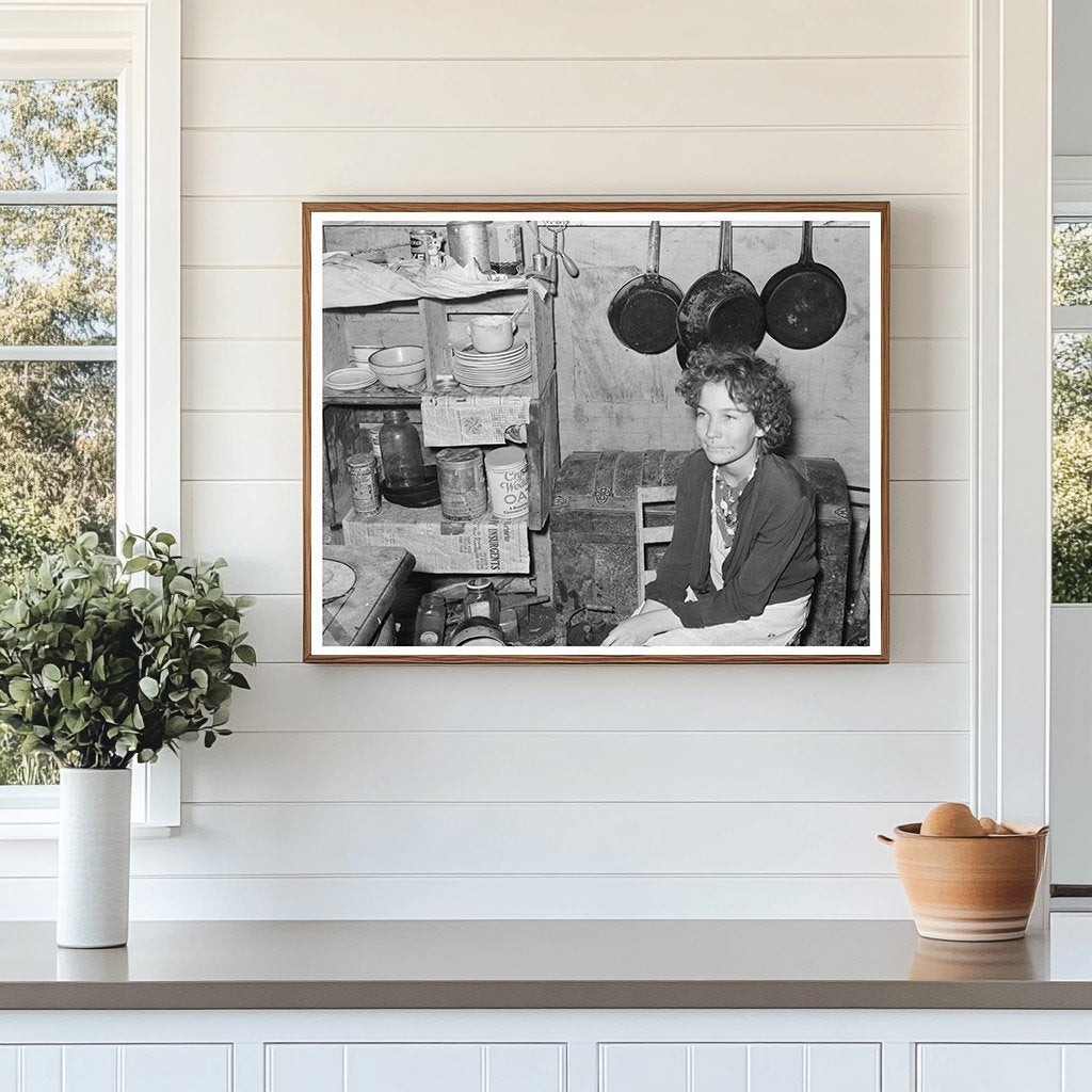Migrant Worker Family in Tent Home Weslaco Texas 1939