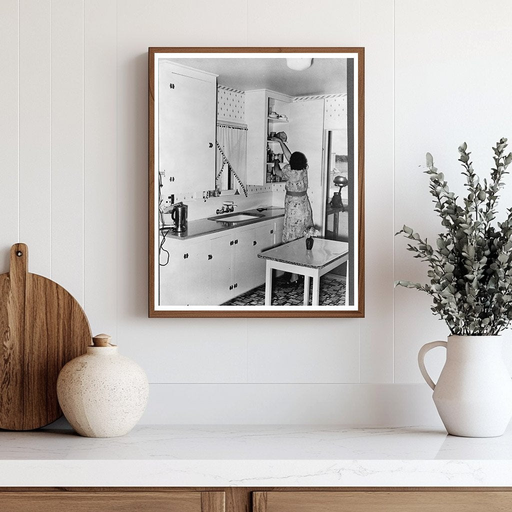 Vintage Kitchen of Tenant Home Hidalgo County Texas 1939