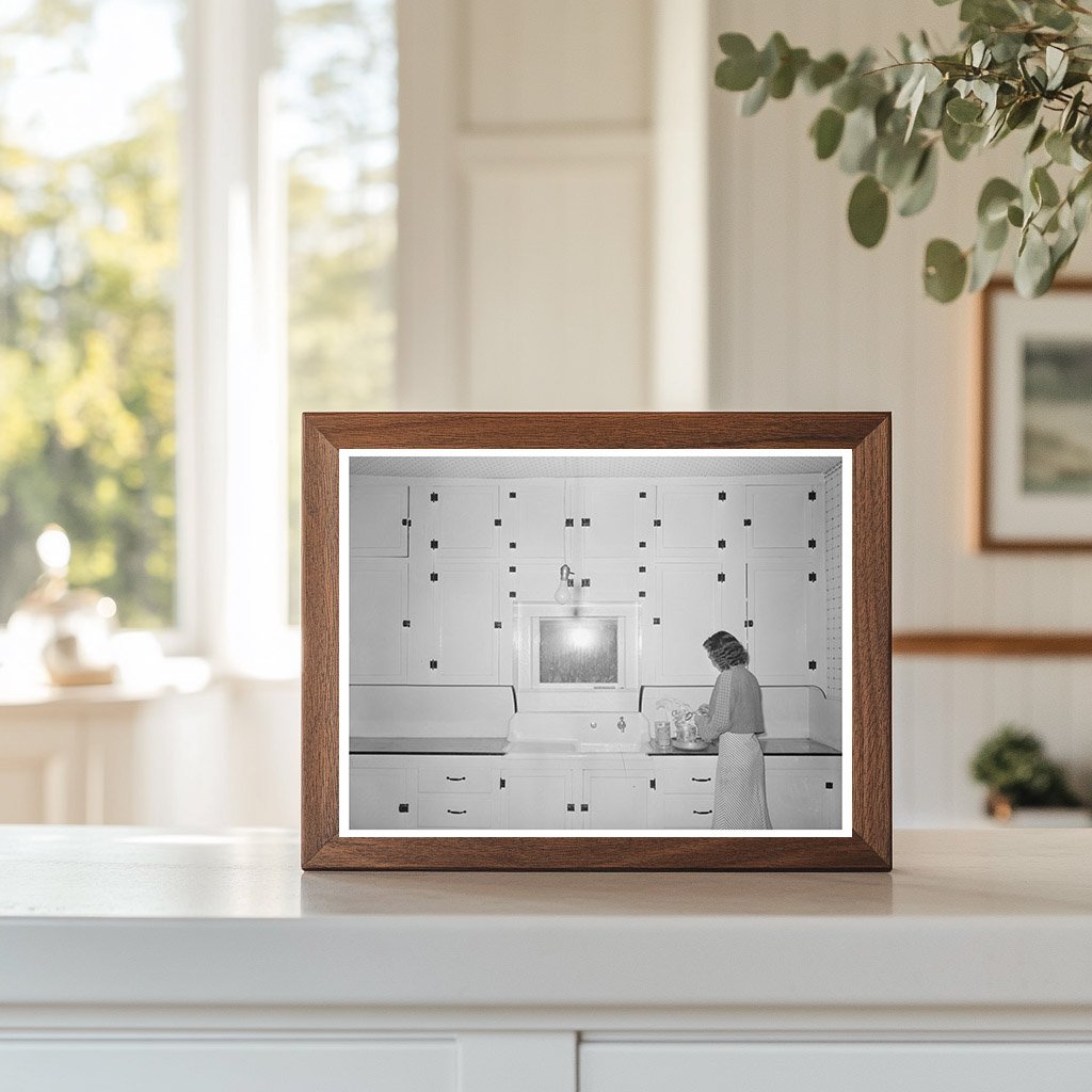 Vintage 1939 Kitchen of Tenant Farmer in Hidalgo County Texas