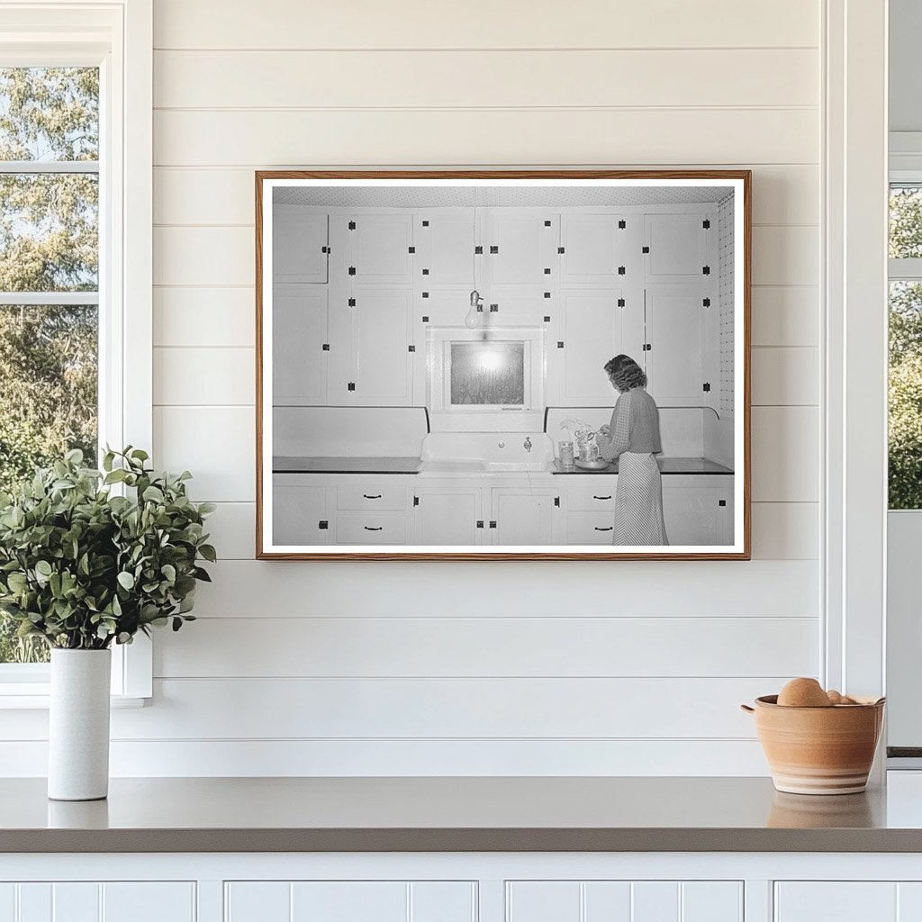Vintage 1939 Kitchen of Tenant Farmer in Hidalgo County Texas