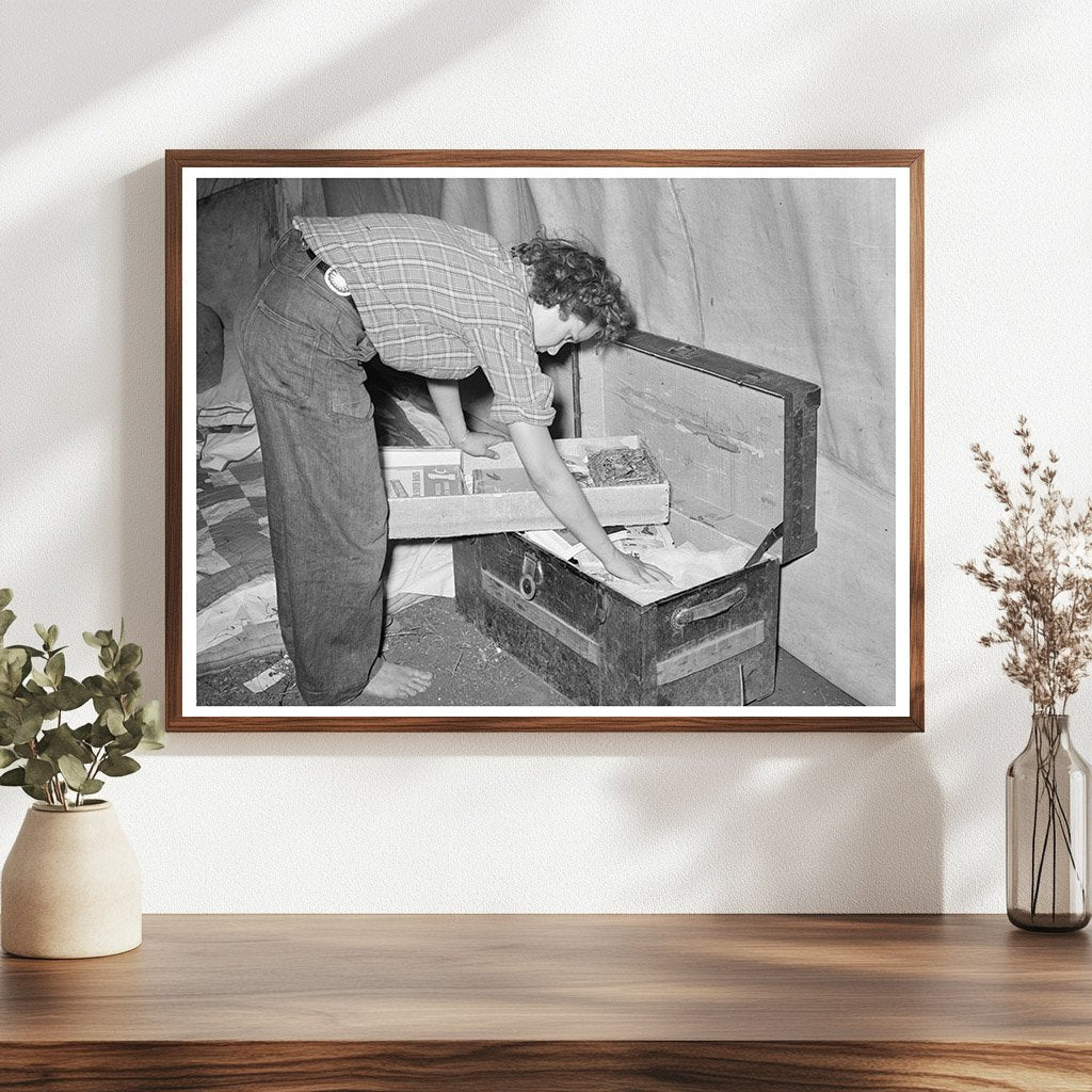 Migrant Family Tent Home in Texas February 1939