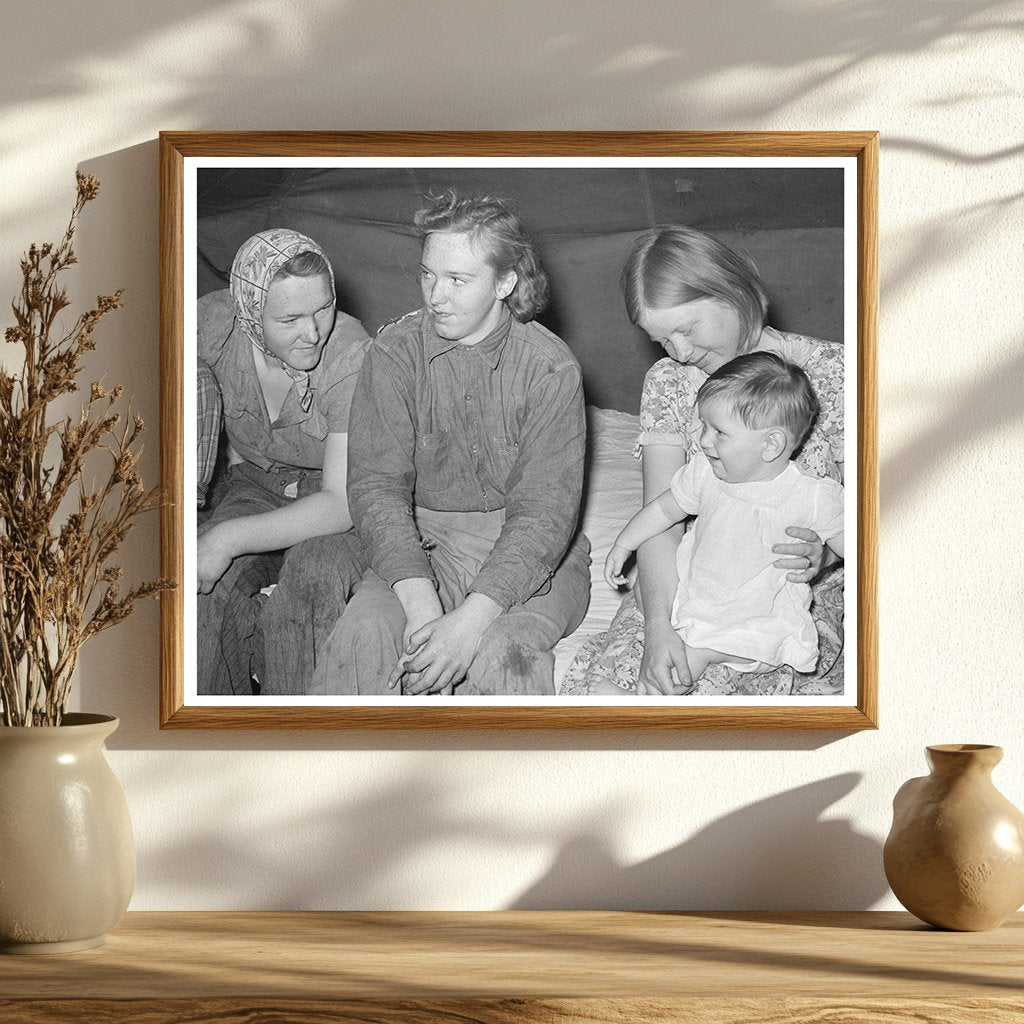 Migrant Families Camped in Harlingen Texas February 1939