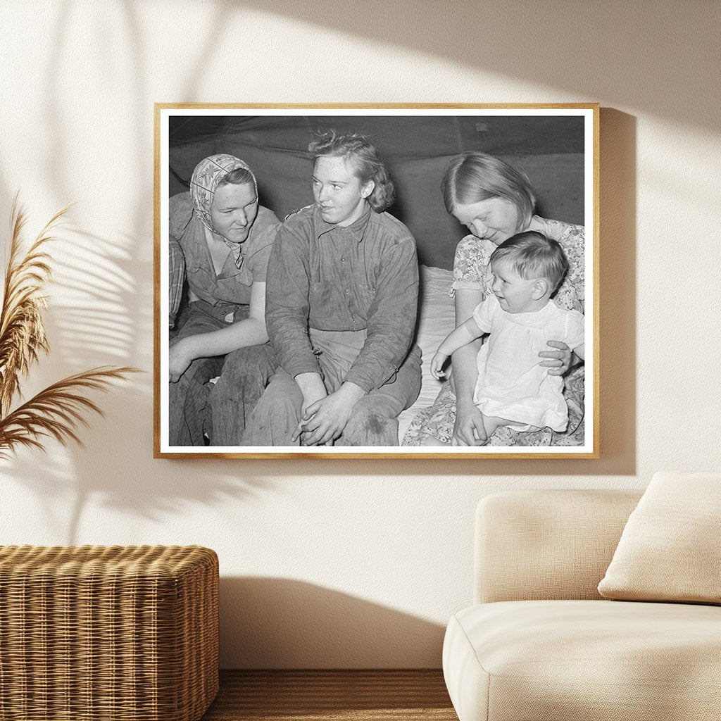 Migrant Families Camped in Harlingen Texas February 1939