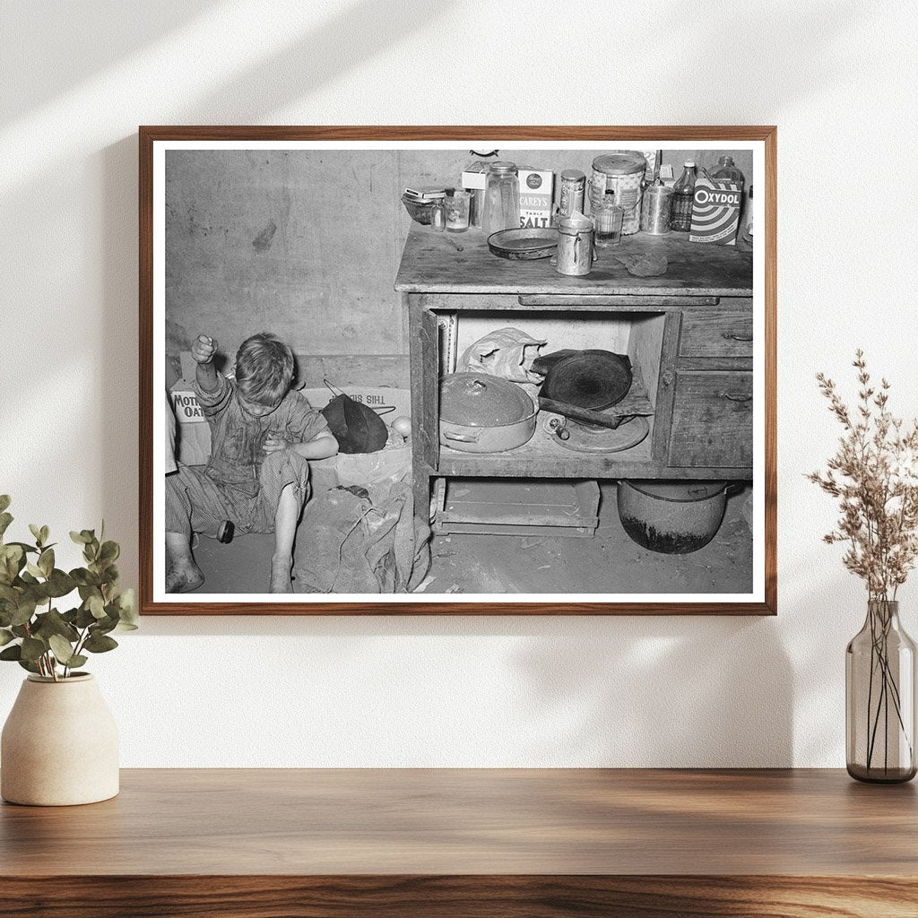 Migrant Boy in Texas February 1939 Photo