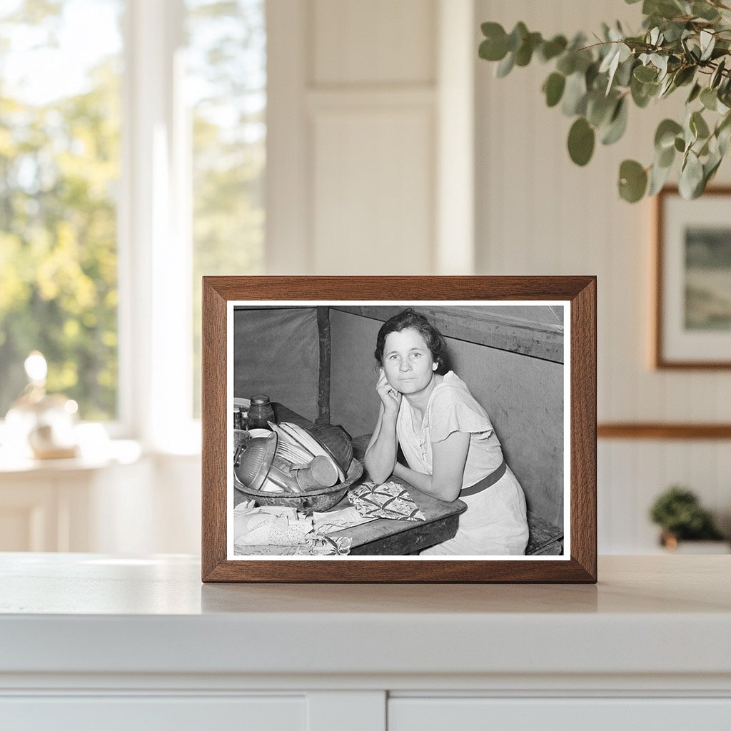 Migrant Family in Tent Home Harlingen Texas February 1939
