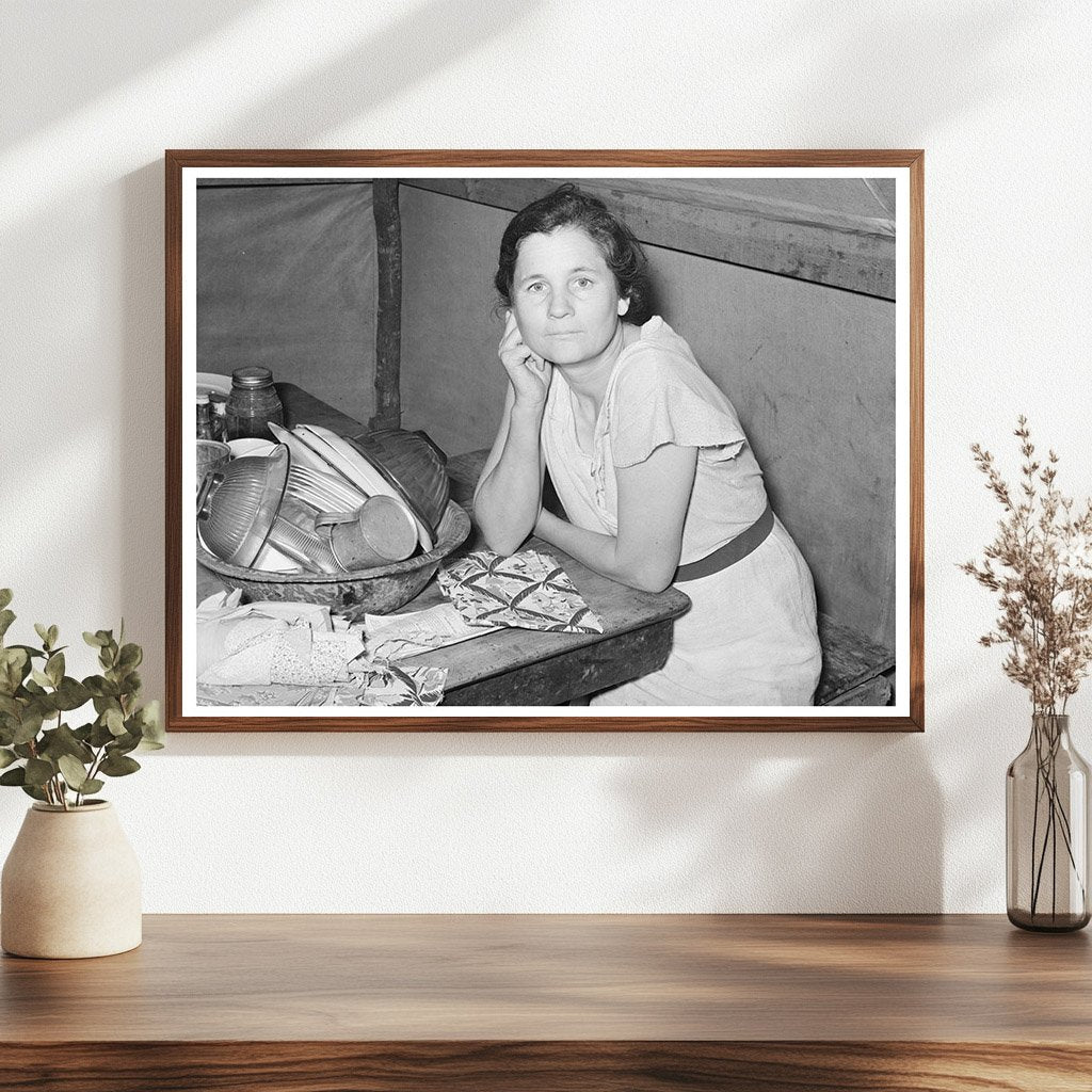 Migrant Family in Tent Home Harlingen Texas February 1939