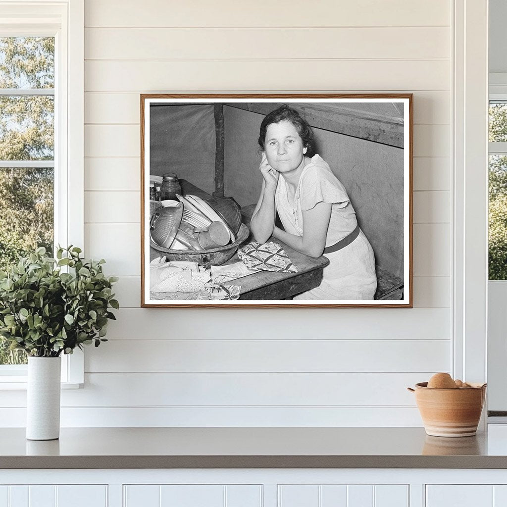 Migrant Family in Tent Home Harlingen Texas February 1939
