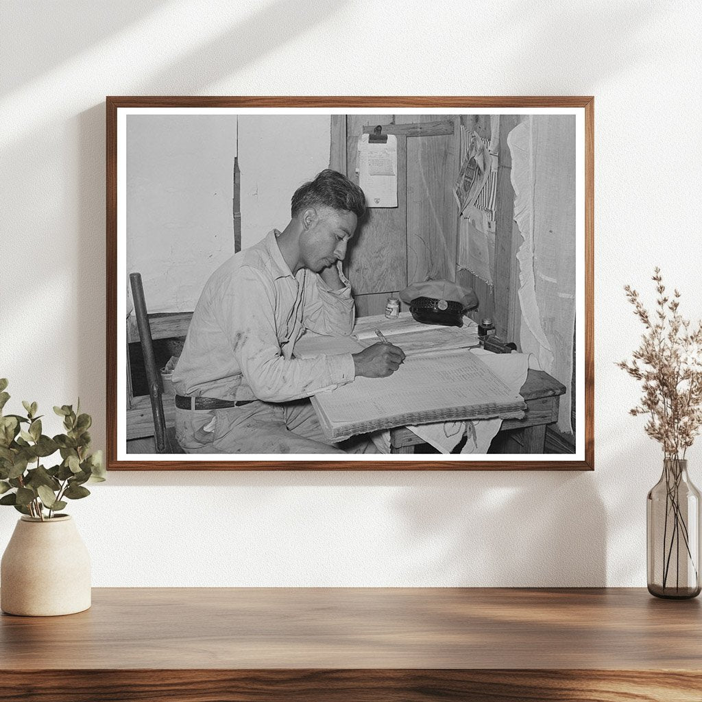 Mexican Labor Contractor Records in Robstown Texas 1939