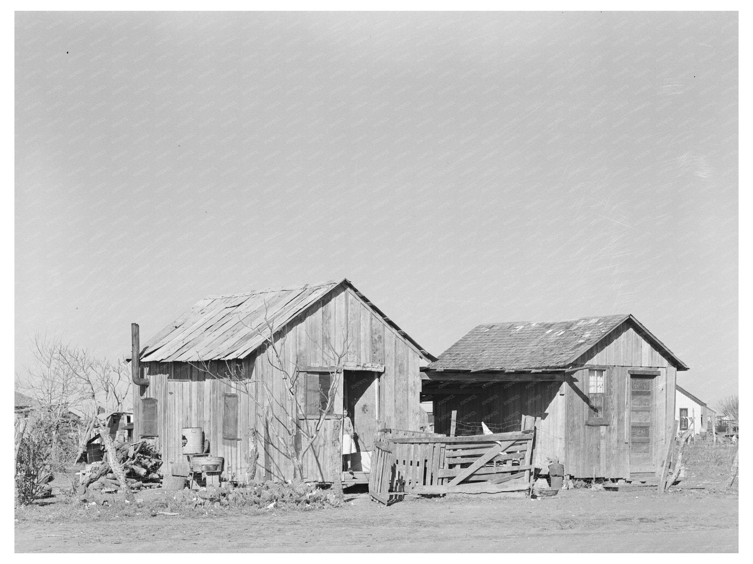 Mexican House in Robstown Texas February 1939