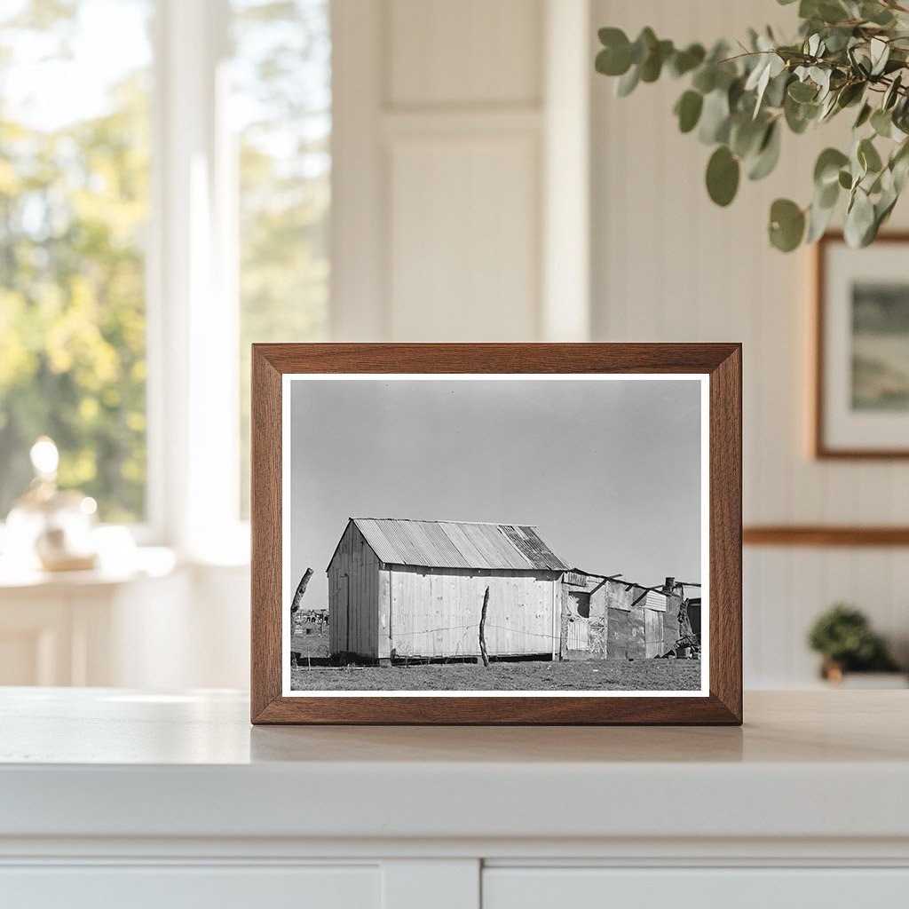 Mexican House in Robstown Texas February 1939 Photo