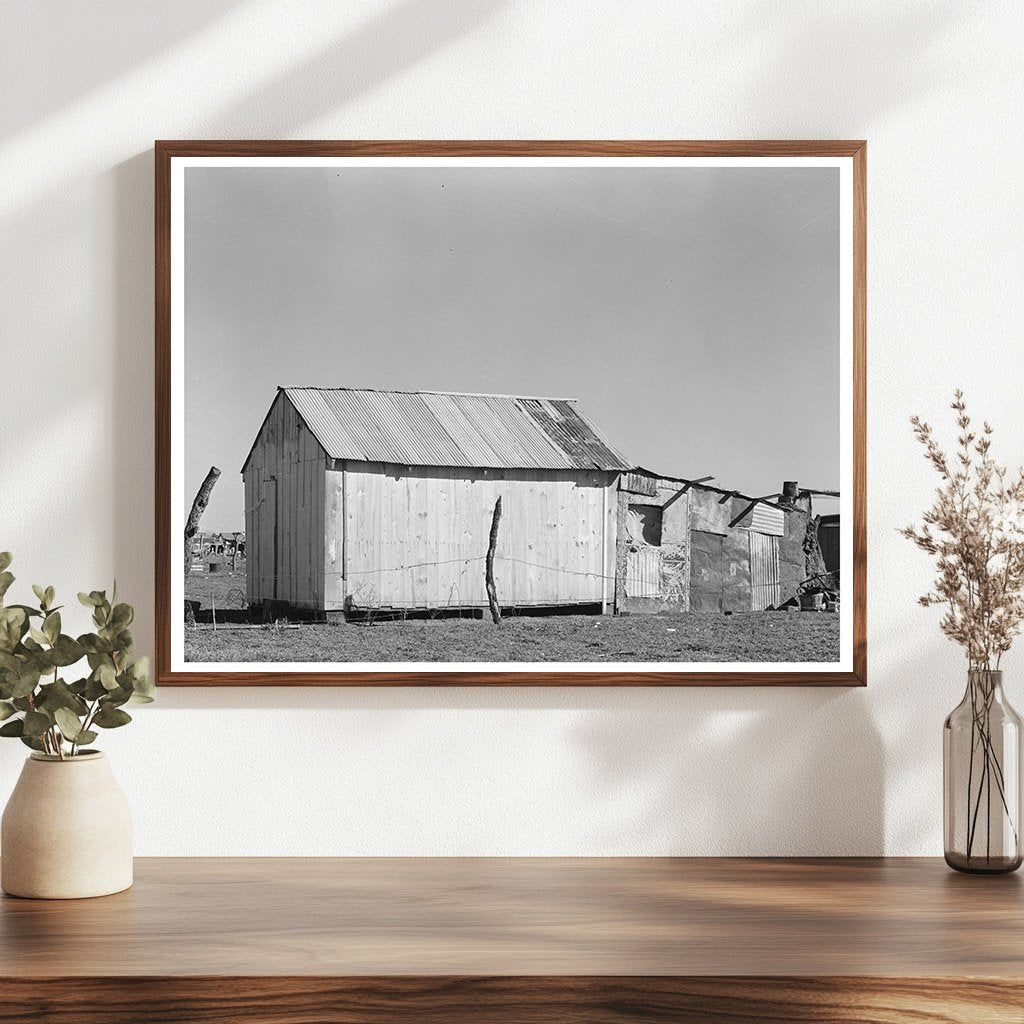 Mexican House in Robstown Texas February 1939 Photo