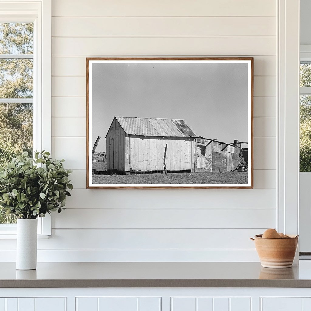 Mexican House in Robstown Texas February 1939 Photo