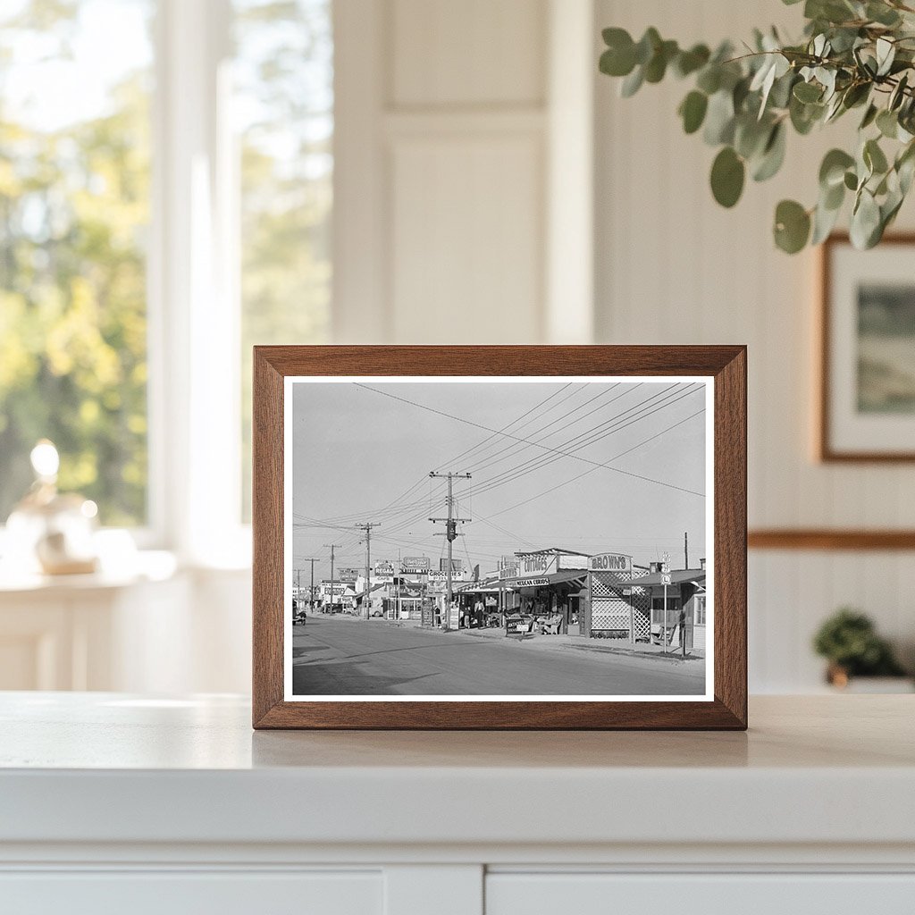 North Beach Tourist District Corpus Christi Texas 1939