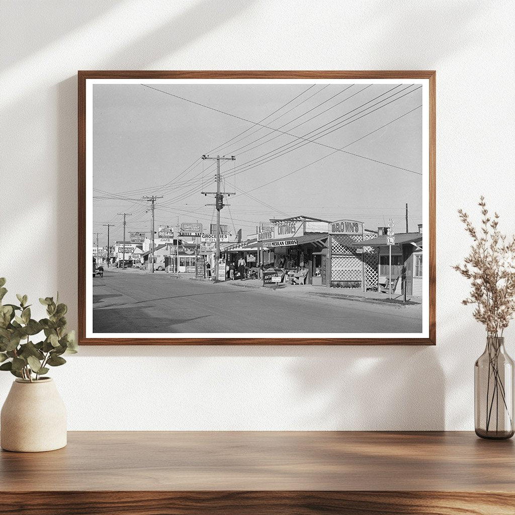 North Beach Tourist District Corpus Christi Texas 1939