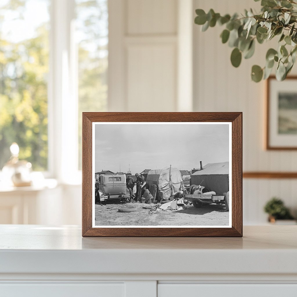 Migrant Workers Camp in Corpus Christi Texas February 1939